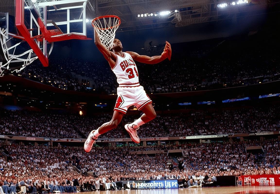 乔丹1996公牛传奇战：45分制胜灰熊，篮球巅峰时刻回顾(图1)