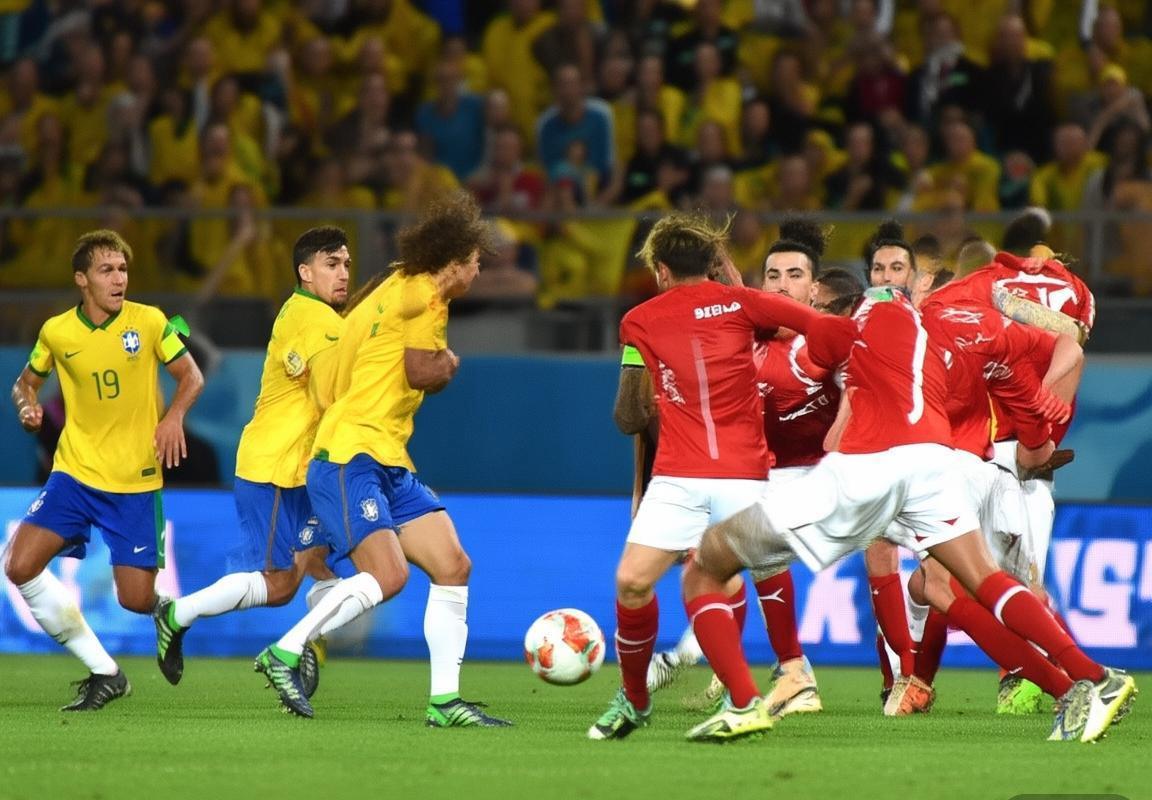 巴西VS瑞士：激情碰撞，攻防大战经典回顾(图1)